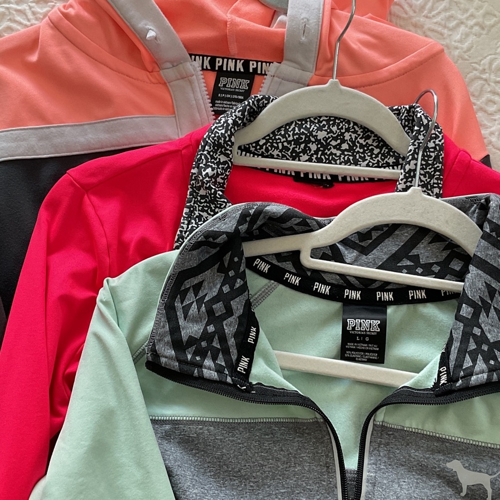 3 PINK Victoria's Secret Athletic tops